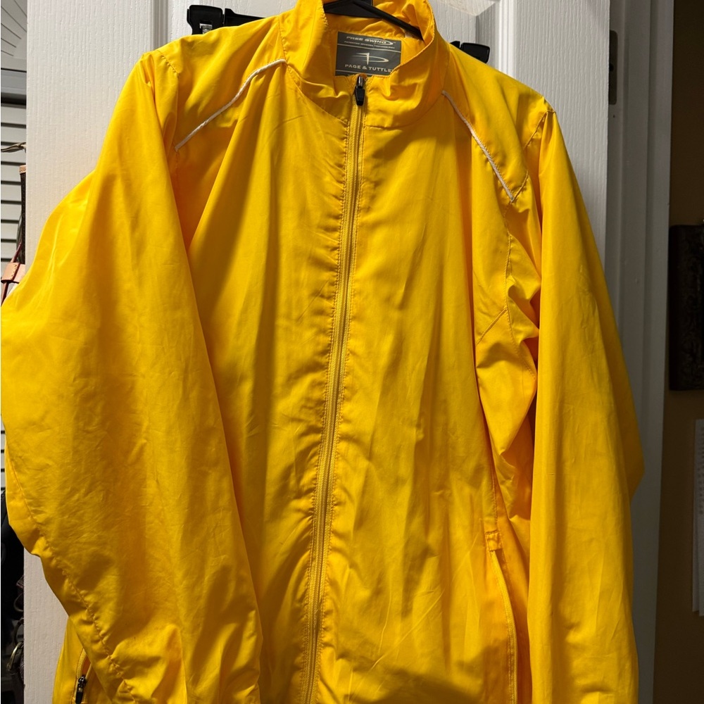 Page & Tuttle women’s free swing Windbreaker rain Golf Jacket
